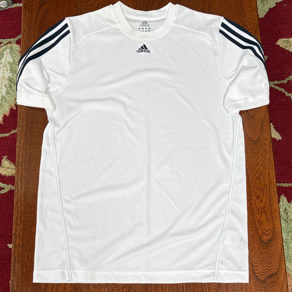 Adidas Men's White Climalite Tee Small